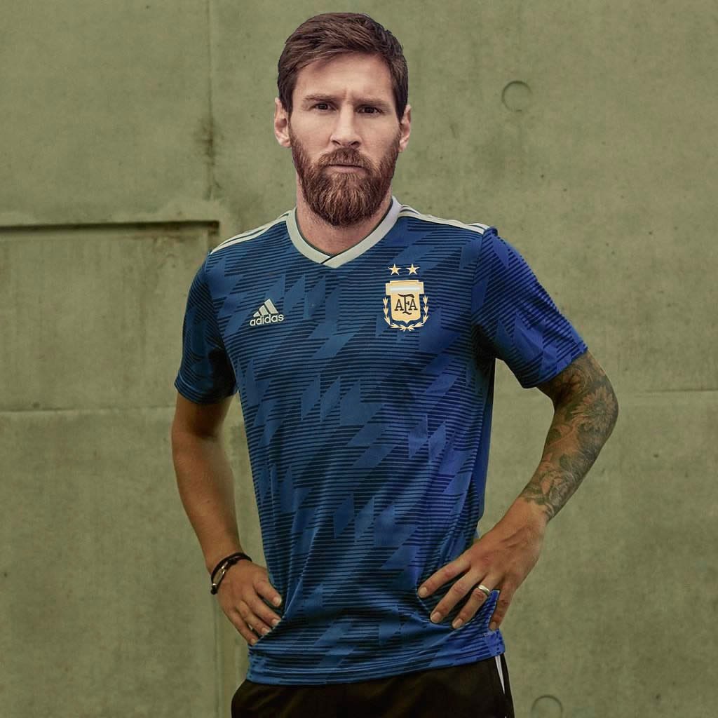 Adidas Argentina 2018 World Cup Away Kit Concept by Axel Vaccaro